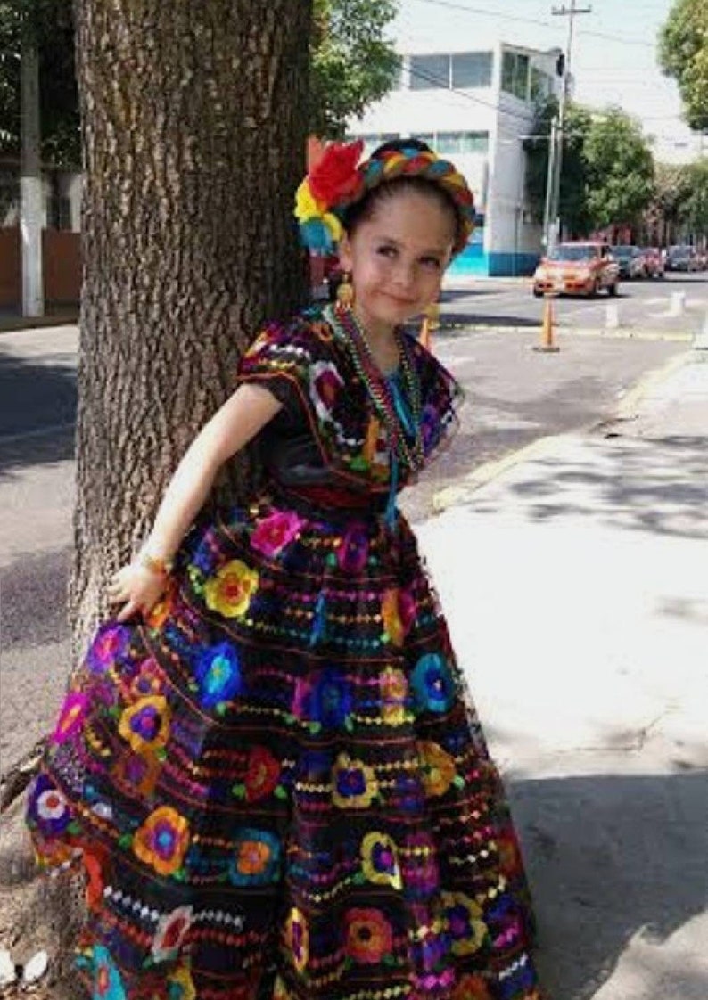 mexican chiapaneca dress
