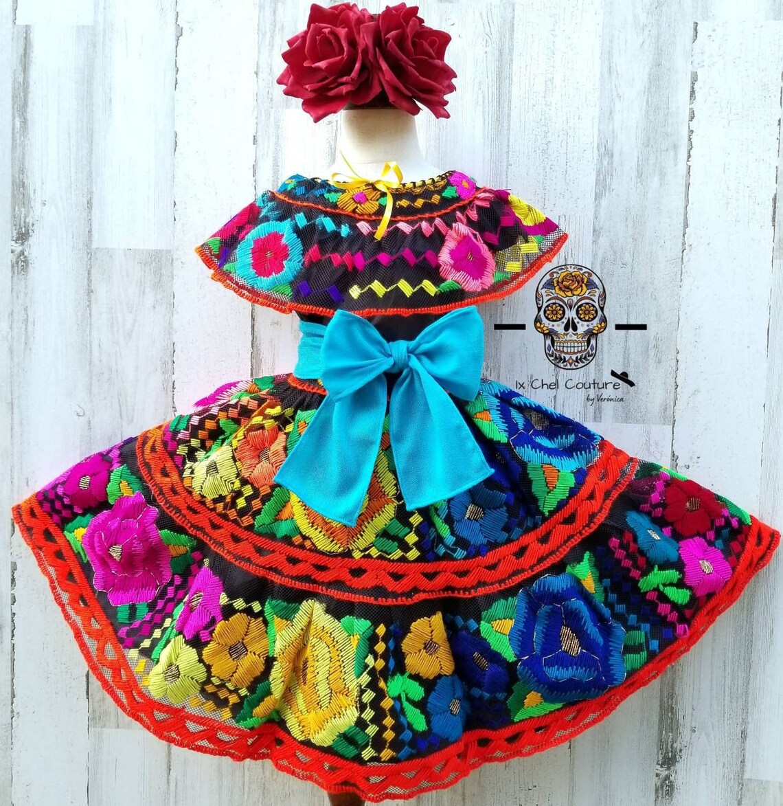 mexican chiapaneca dress