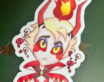 Lucifer Demon Form Sticker