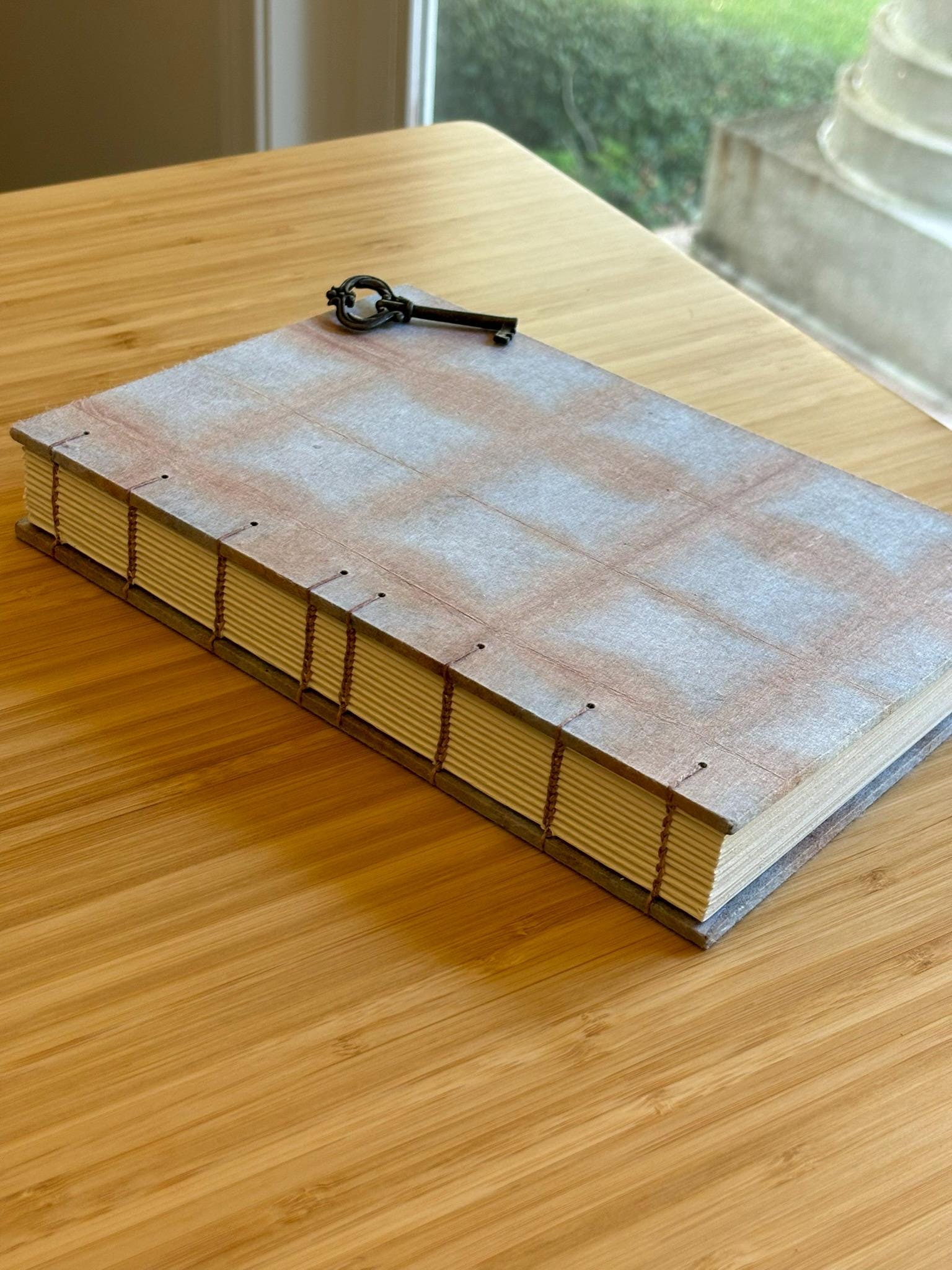 Orizomegami Hand Dyed Handbound Sketchbook | Handmade Blank Journal ...