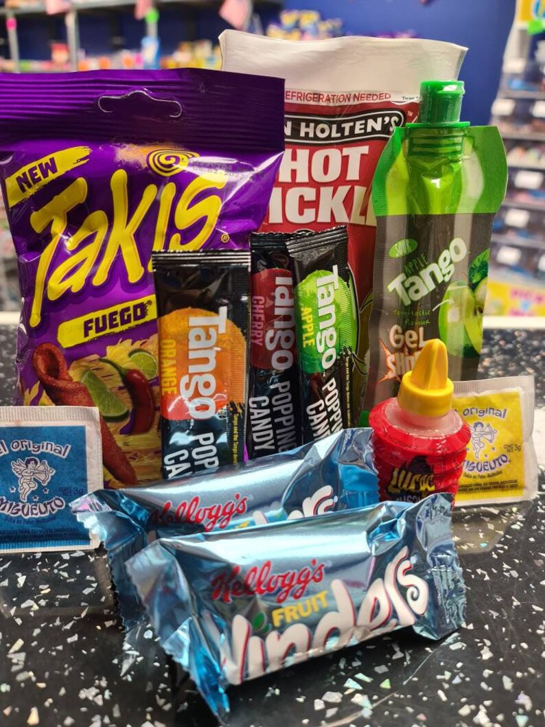 Chamoy Pickle Kit With Takis Hot Pickle Sour Pickle Kosher Etsy UK