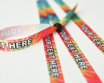 homemade festival wristbands