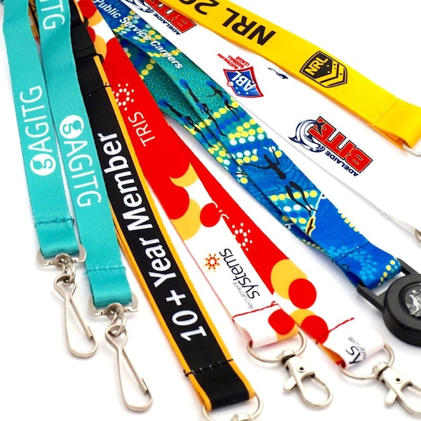 30 INCHES for Kids Custom Full Color Lanyards - Party Lanyards  - Fabric - Festival party Lanyards  - Customization Lanyards