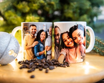 Personalized Photo Coffee Mug Birthday Gift, Custom Mug Gift for Mom, Anniversary Gift for Her/Him, Valentine's day gifts , Mug with Picture