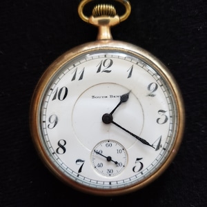 South Bend pocket watch 1916