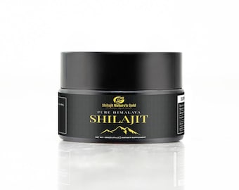Shilajit Nature's Gold Resina Shilajit pura del Himalaya 20G