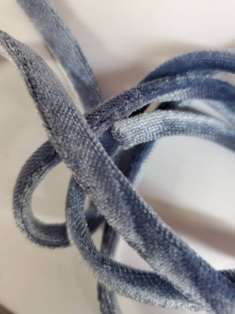 Velvet Fabric Spaghetti Cord Strap Etsy