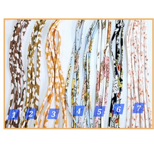 Handmade fabric shoelaces/ Replacement stylish shoelaces/Hoodies Laces, drawstring cord