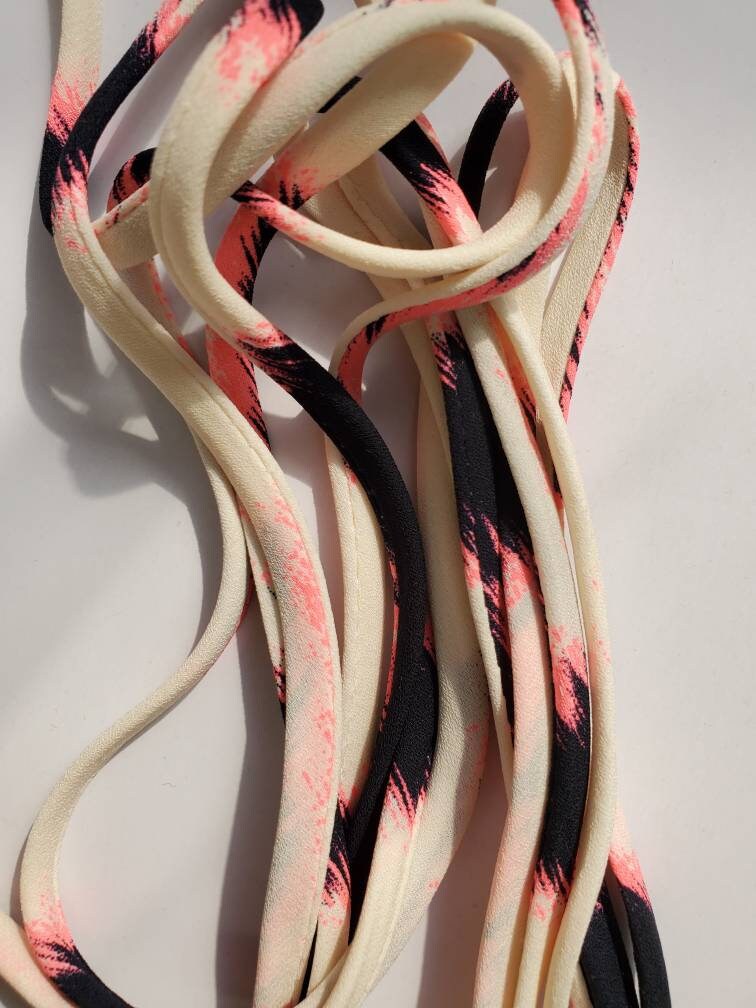 1/4 wide fabric spaghetti cord Etsy