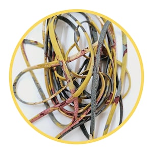 10-20yards fabric hollow cord