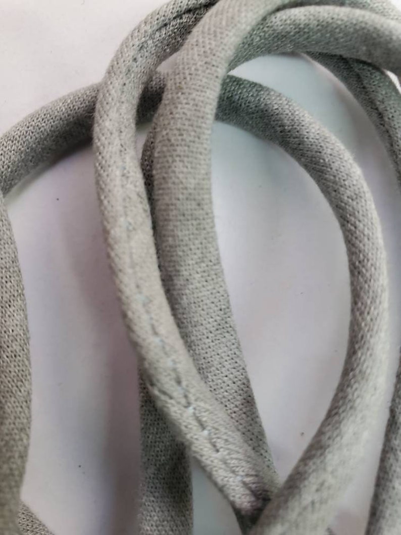 5-30 yards grey spaghetti cord
