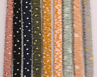 Sleutelkoord voor leraar scrunchie / 3/8-1" ID-badgehouder, terug naar school cadeau / draagbaar rekbaar sleutelkoord / sleutelhanger polsbandje