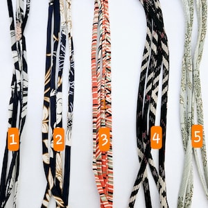 Handmade fabric shoelaces/Hoodies Laces, drawstring cord