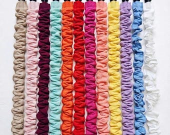 3/4” USB Cord Cover | Soft Fabric Cable Sleeve | Decorative Style Charging Cord Cover | Cute USB Cable Organizer | Handmade Cord Protector