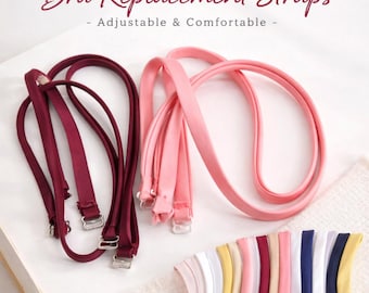 Bra Replacement Straps, Decorative  Bra Straps for Prom Dress, Adjustable Lingerie Straps, Fashion Bra Strap Replacement