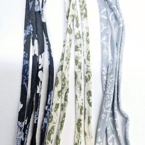Handmade fabric shoelaces/Hoodies Laces, drawstring cord