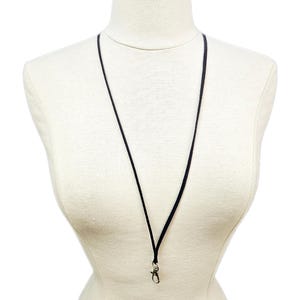 Handmade breakaway clasp lanyard/ thin fabric cord lanyard