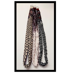 Handmade Scrunchie lanyard / Crossbody phone strap