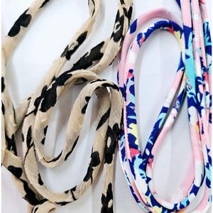 Fabric shoelaces