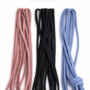 Soft Fabric Tie Cord| Sweatpants drawstring replacement| Multi-Purpose Fabric Cord | Hoodie / Mask / Bag Replacement Cord| 10-20y