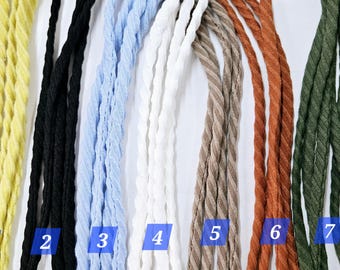 Handmade Fabric spandex Detachable Bra Straps, 7 color Dress Bra Straps,1/4&quot; Wide Removable Bra Straps,4strings tie