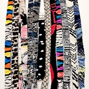 Handmade scrunchie lanyard/ Scrunchies Wristlet keyfob/ Crossbody lanyard keyfob