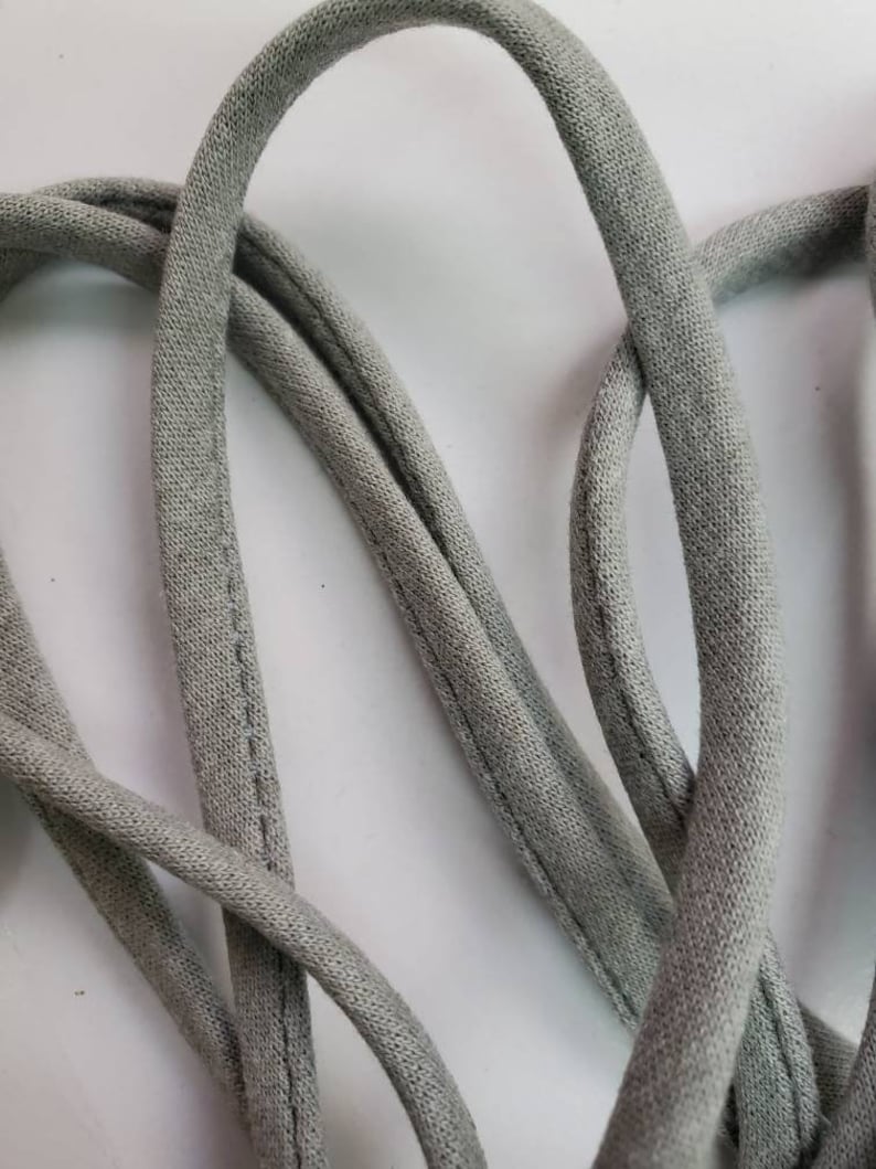 5-30 yards grey spaghetti cord