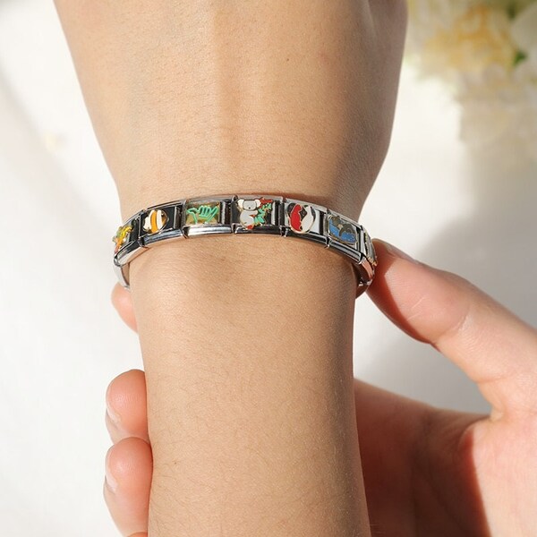 Italian Charm Bracelet Etsy Australia
