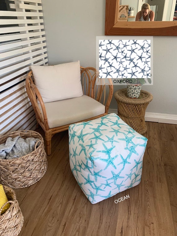 Beachy pouf deals