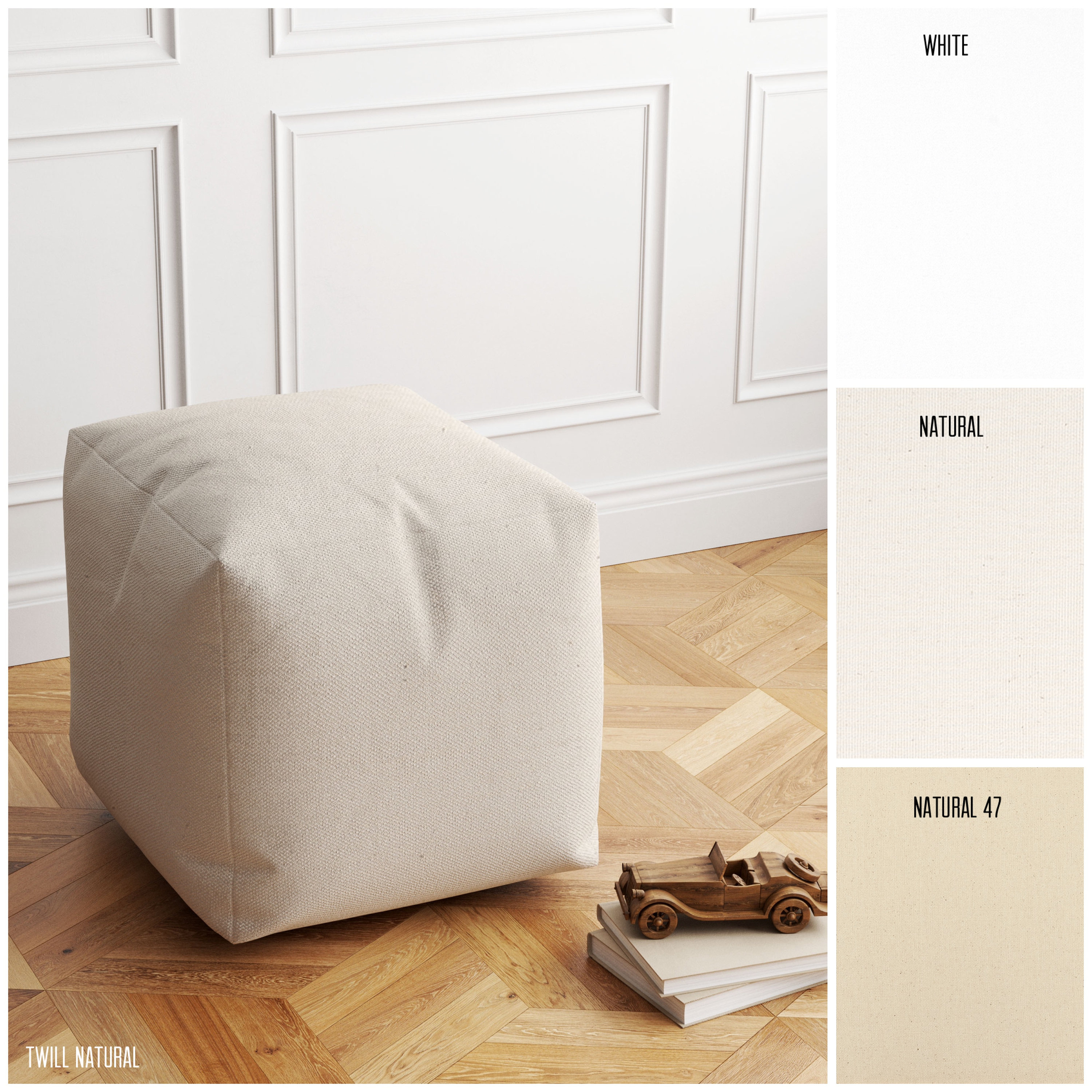 Neutral Pouf Insert, Square Pouf Insert, Pouf Filler Insert - Etsy