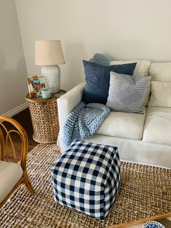 Buffalo check ottoman cover new arrivals