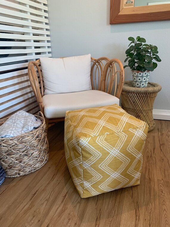 Sage 2024 green pouf