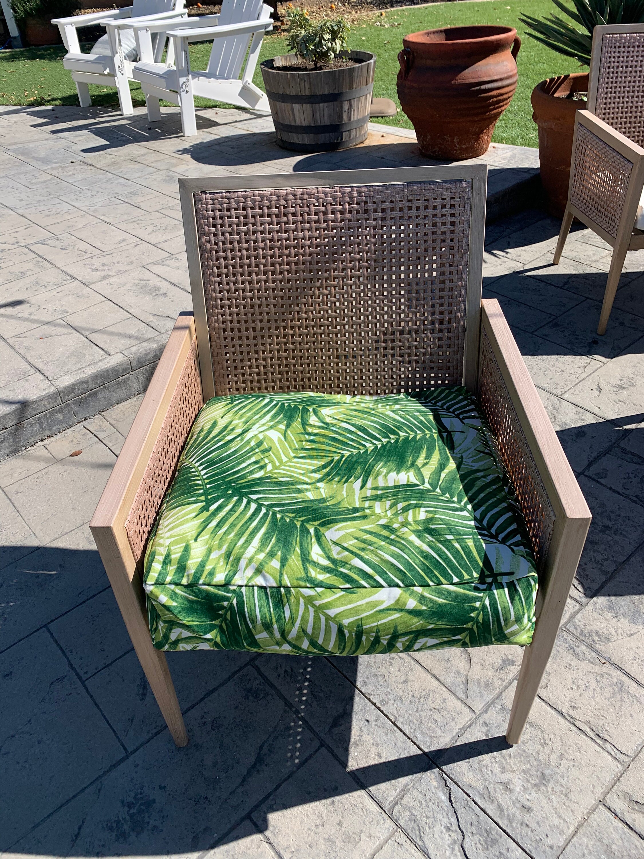 Outdoor Cushion Covers Tropical Outdoor Cushion Green Etsy