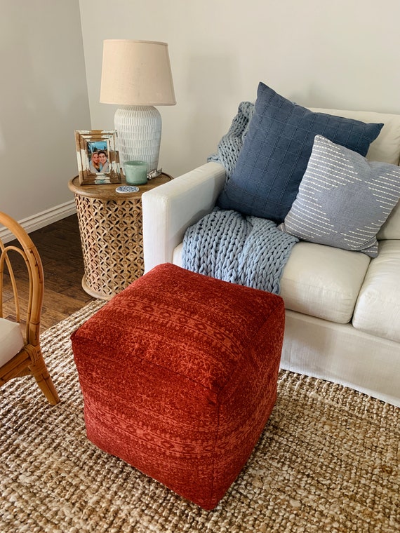 Red pouf deals