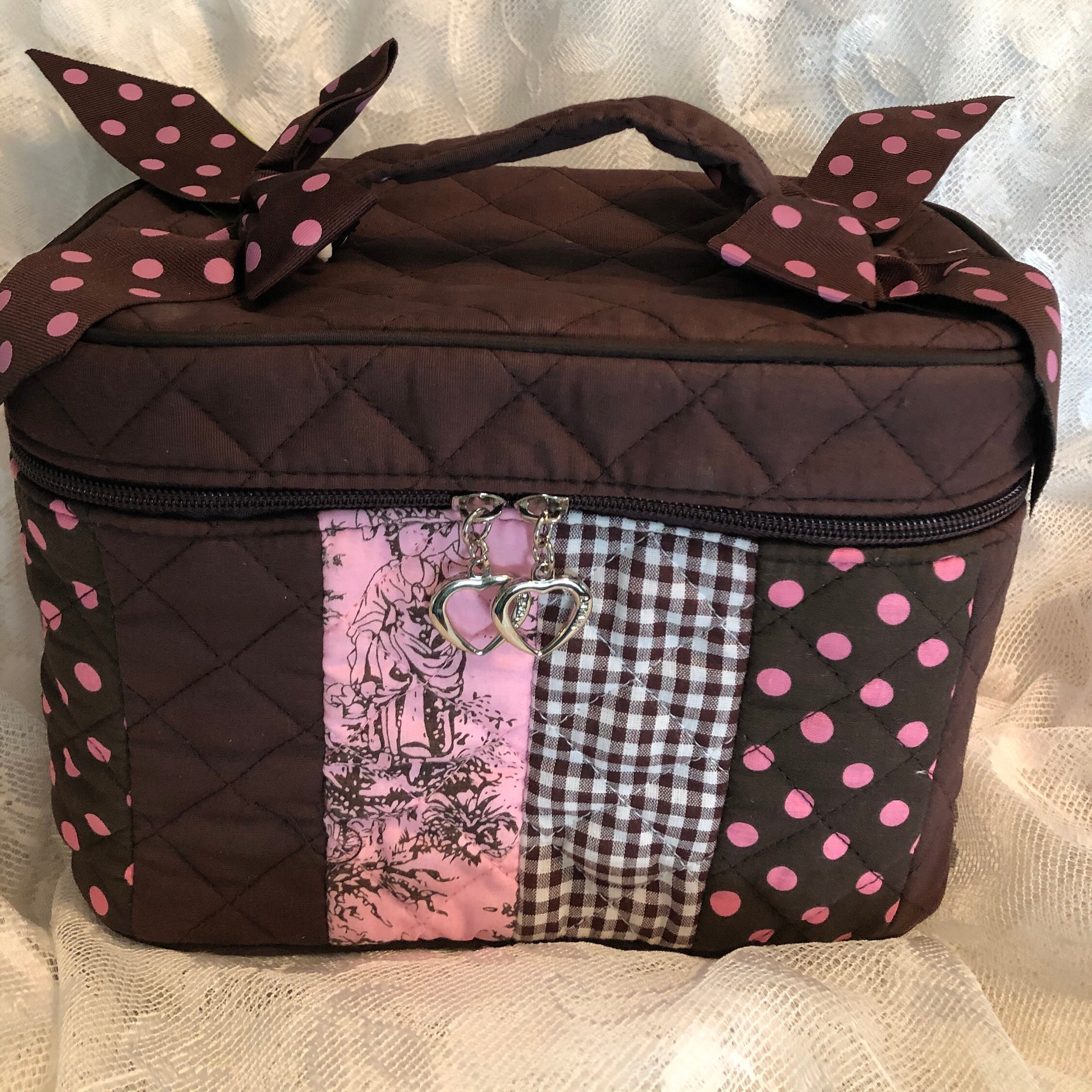 Personalized Cosmetic Bag Embroidered Makeup Case Gift Etsy.de