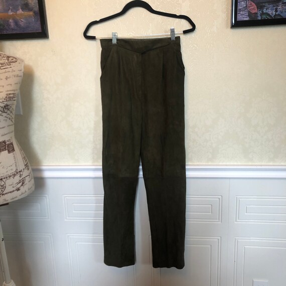 Vintage Suede Trousers