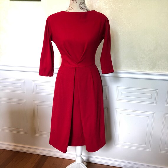 1950’s Red Wiggle Dress
