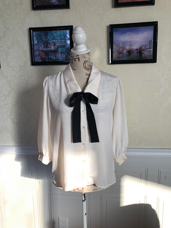 Vintage Secretary Blouse