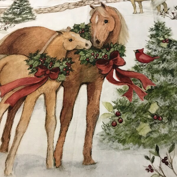 Horse Quilt Panel Etsy