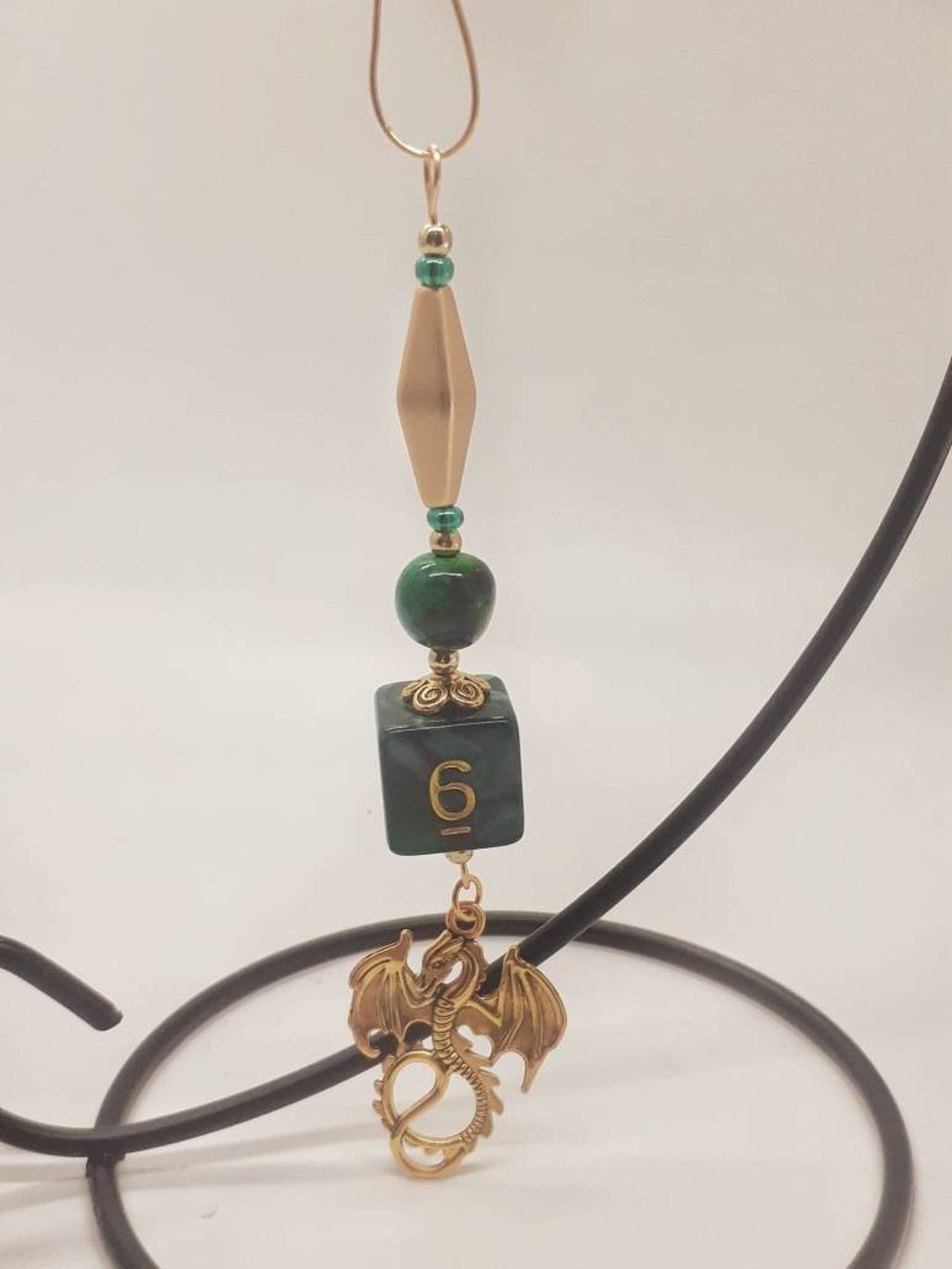 DND Dice Ornaments Dragon Ornament Christmas Ornaments for Etsy