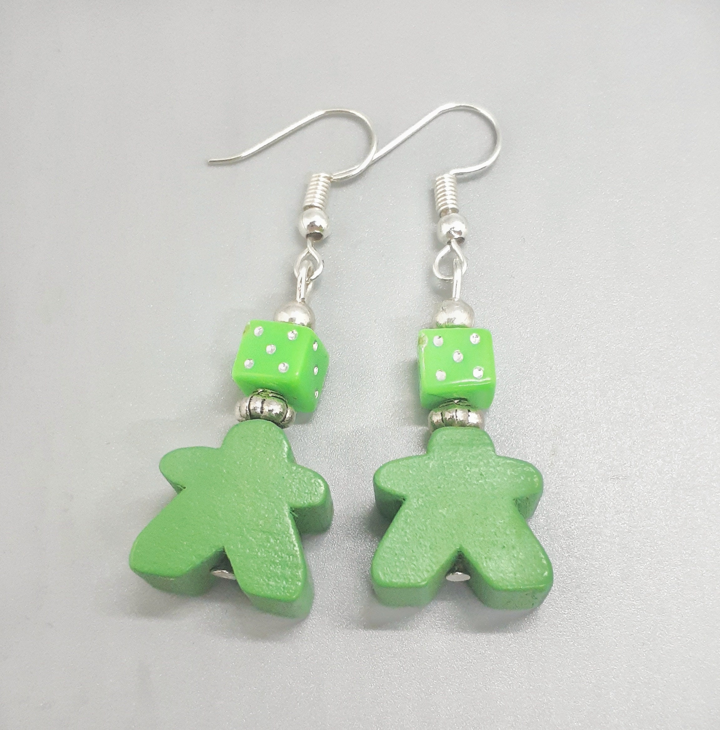 Meeple Earrings Dangle Board Game Jewelry Board Game Gift Etsy