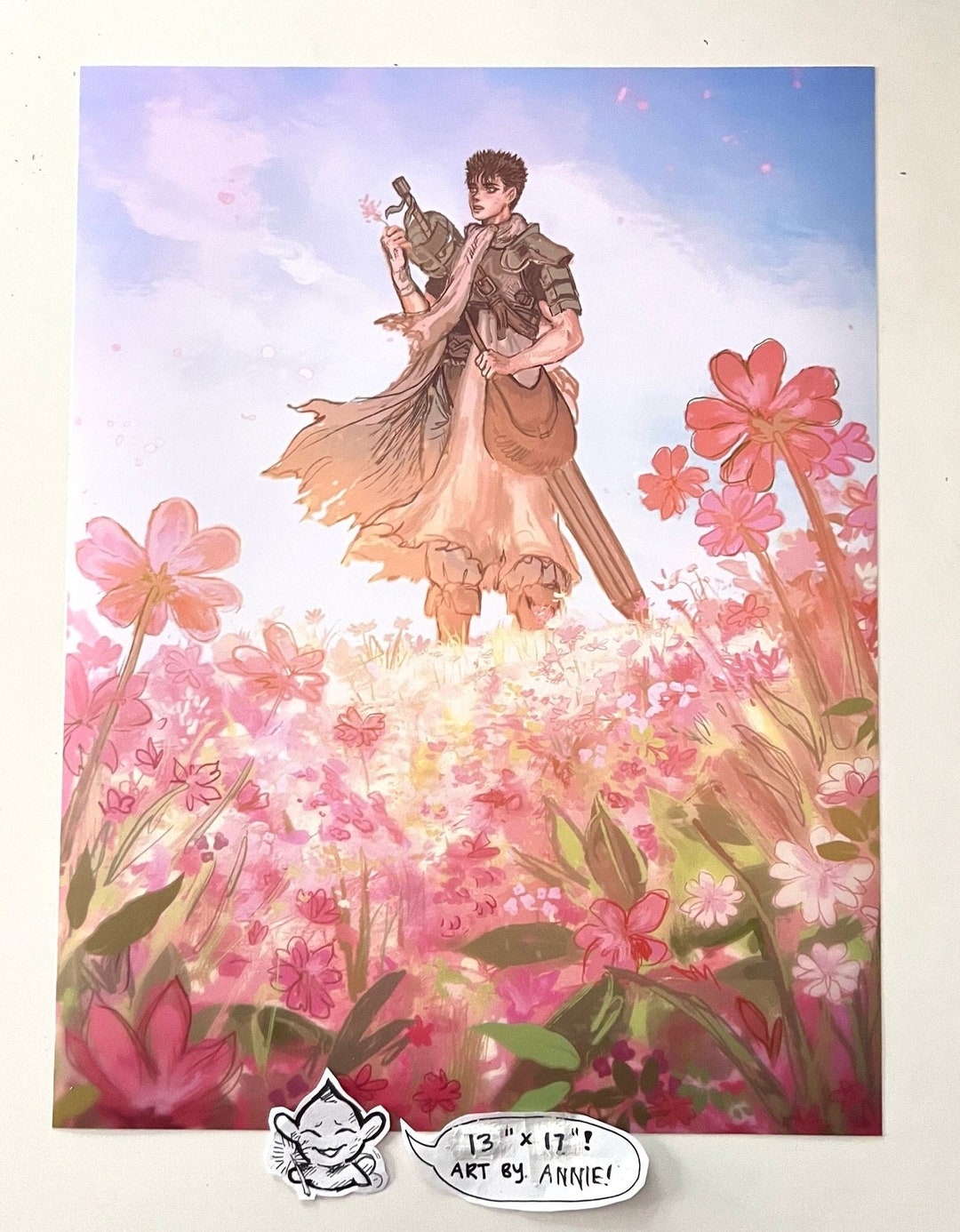 Berserk Spring Flowers Of Distant Days Berserk distant Days poster/print 13 X - Etsy