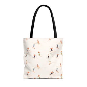 Ski Tote Bag | Durable Winter Sports Travel Organizer | Skier Gift