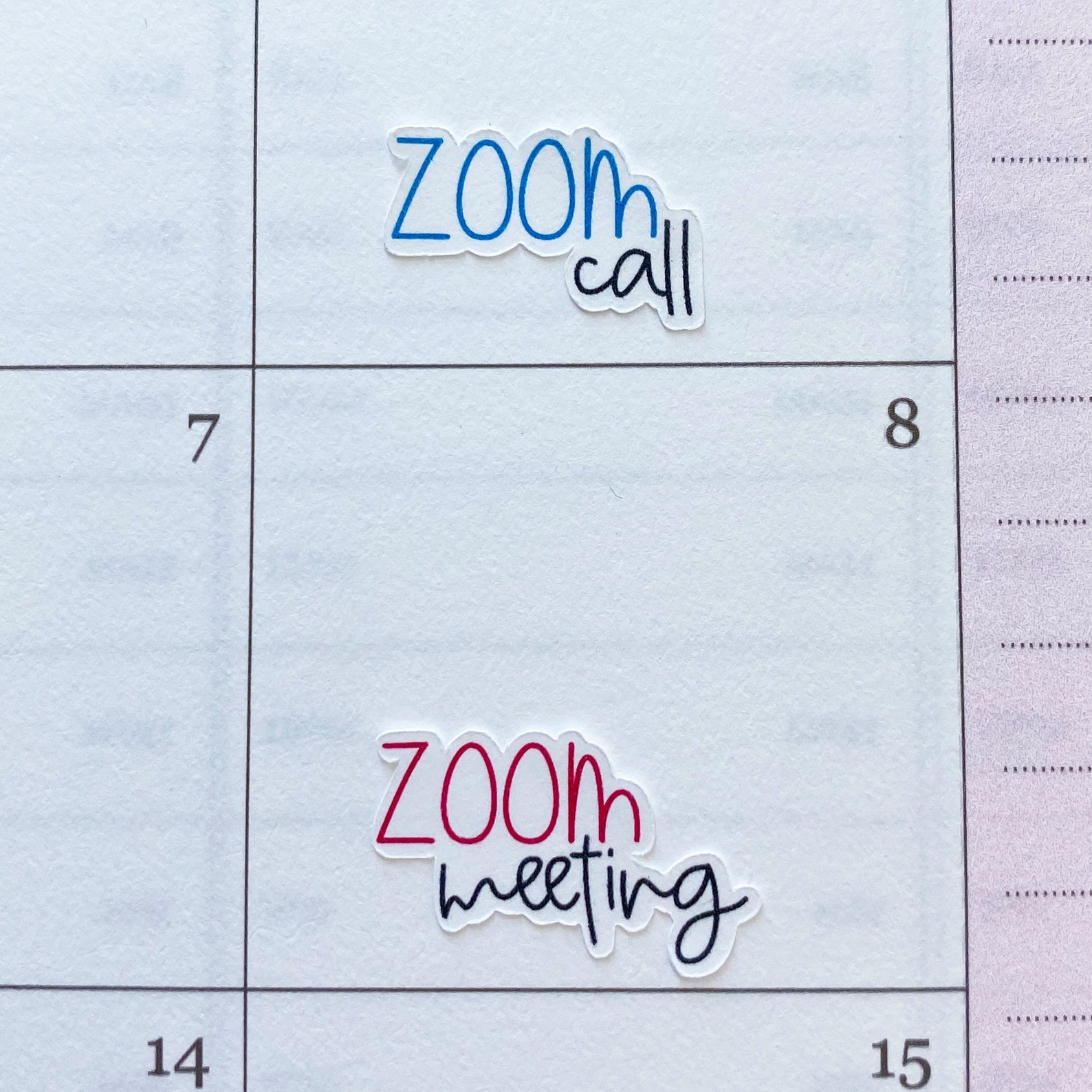 Zoom Meeting Stickers Zoom Stickers Zoom Call Stickers Etsy