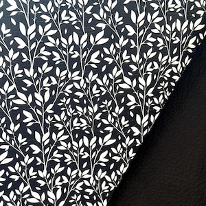 Black & White Willow 8x10 Leather Backed Cork Sheets