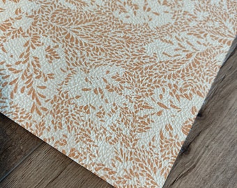 Wheat Fields 8x10 on Cowhide Leather Sheets