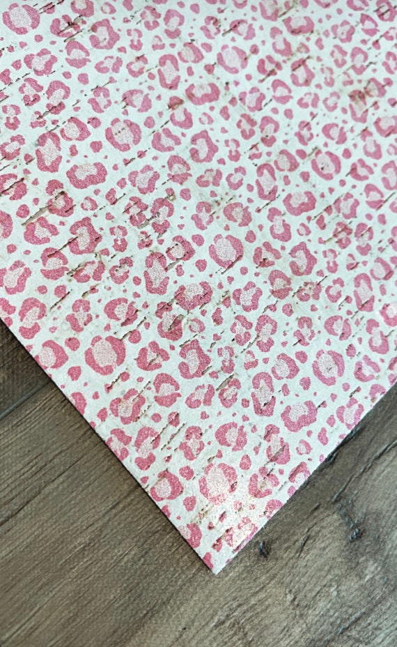 Pink Panther 8x10 Cowhide Backed Cork Sheets 