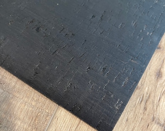 Black Cork 8x10 Leather Backed Sheets