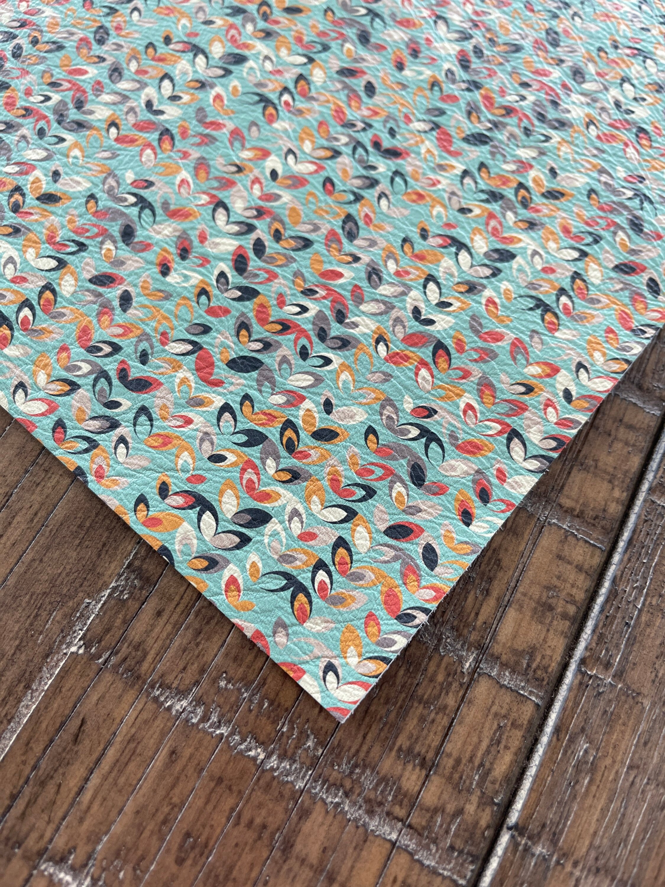 Lotus Blossom on Genuine Cowhide Sheets