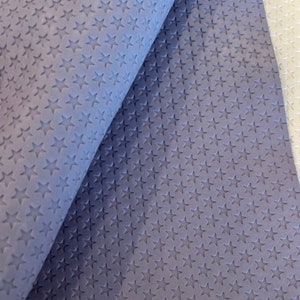 6x12 Embossed Country Blue Stars Genuine Leather